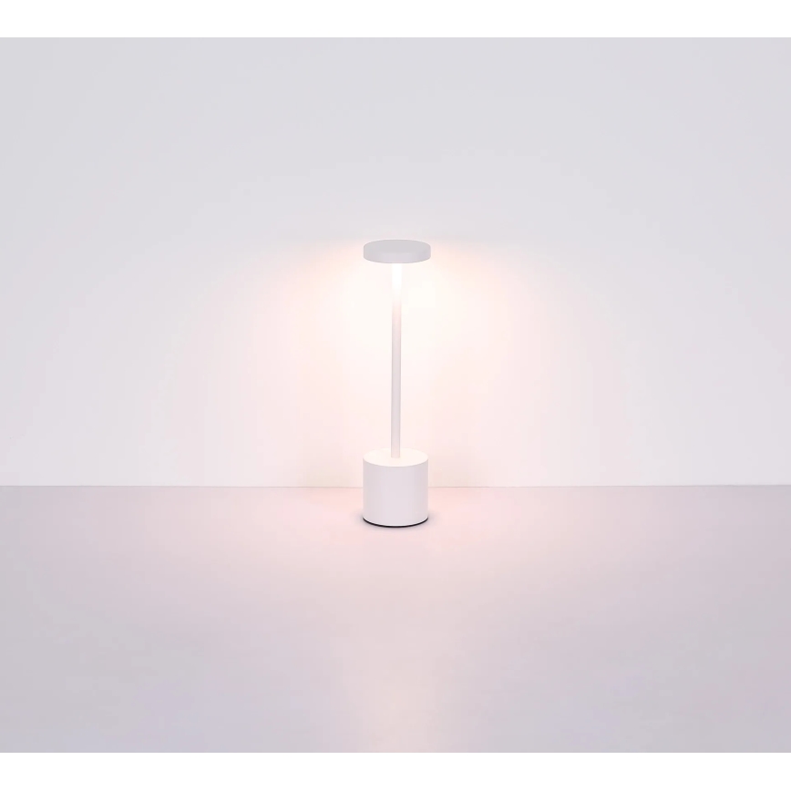 Globo - LED Hämardatav puutetundlik laualamp LED/1,2W/3,7V 2000K/3500K/7000K 1200 mAh USB valge