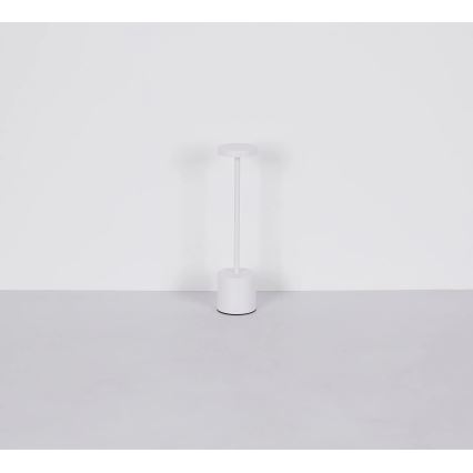 Globo - LED Hämardatav puutetundlik laualamp LED/1,2W/3,7V 2000K/3500K/7000K 1200 mAh USB valge