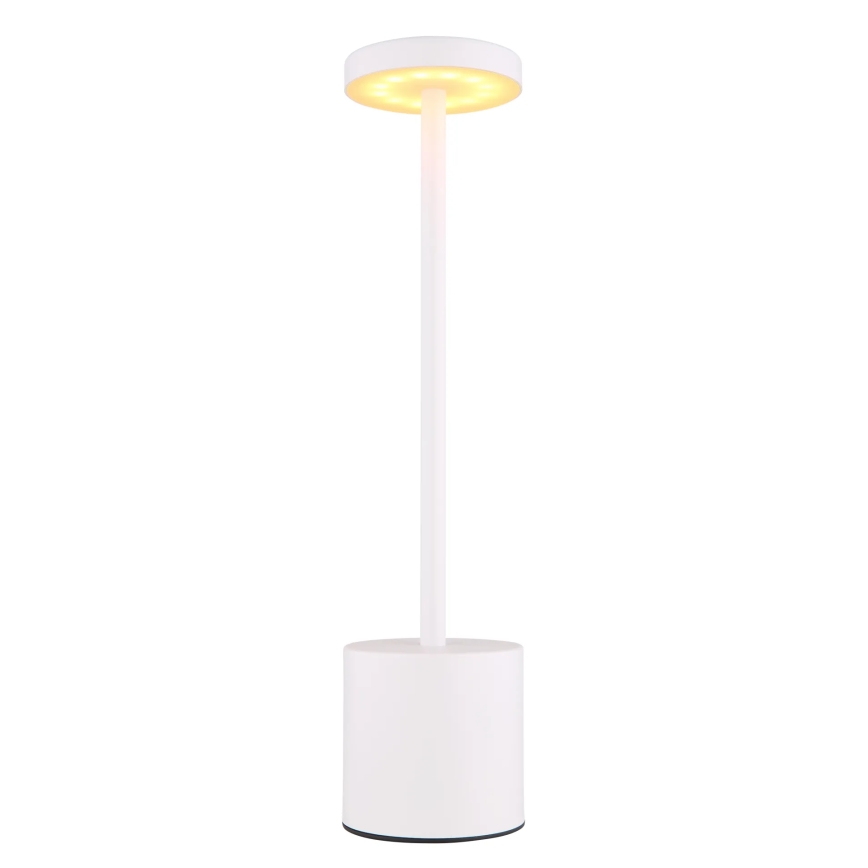 Globo - LED Hämardatav puutetundlik laualamp LED/1,2W/3,7V 2000K/3500K/7000K 1200 mAh USB valge