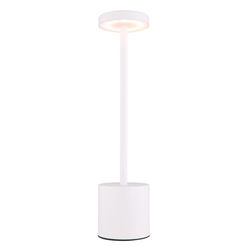 Globo - LED Hämardatav puutetundlik laualamp LED/1,2W/3,7V 2000K/3500K/7000K 1200 mAh USB valge