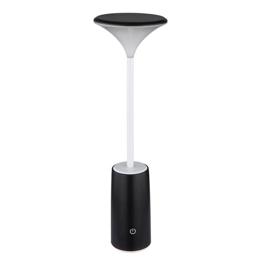 Globo - LED Hämardatav laetav puutetundlik laualamp LED/1,2W/3,7V 3000K 1500mAh must
