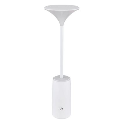 Globo - LED Hämardatav laetav puutetundlik laualamp LED/1,2W/3,7V 3000K 1500mAh valge