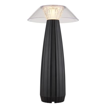 Globo - LED Hämardatav laetav puutetundlik laualamp LED/1W/3,7V 3000K 1200mAh must