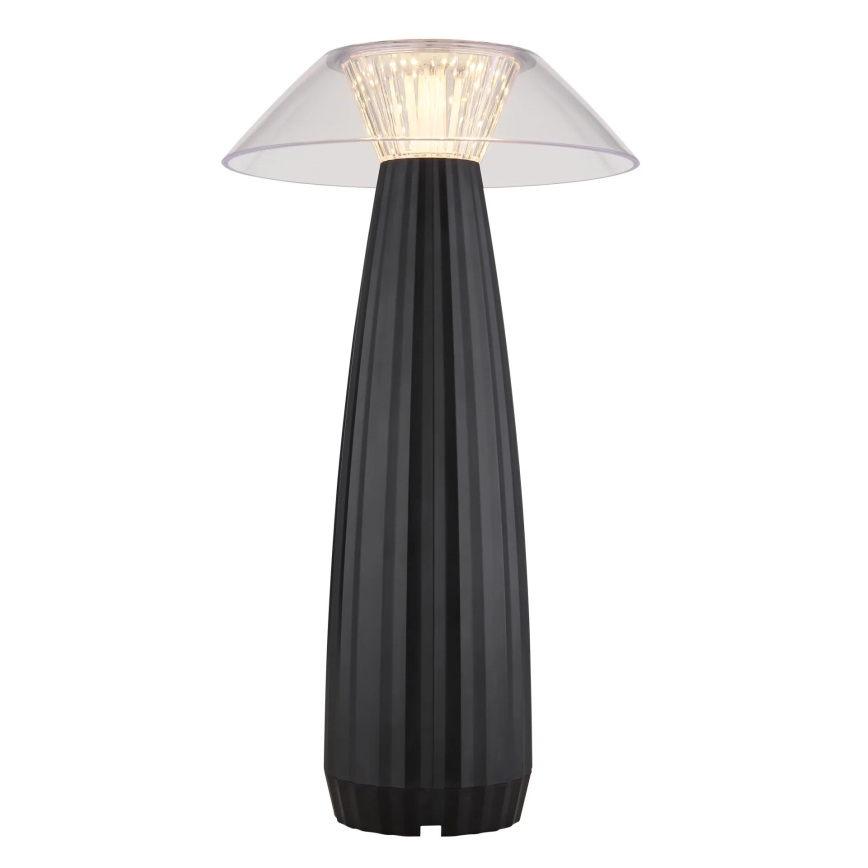 Globo - LED Hämardatav laetav puutetundlik laualamp LED/1W/3,7V 3000K 1200mAh must