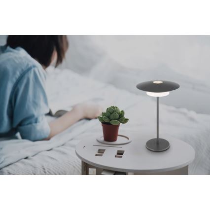 Globo - LED väljas kasutatav laetav puutetundlik lauavalgusti LED/3W/3,7V 1800/2700/3000K IP44 1800 mAh hall