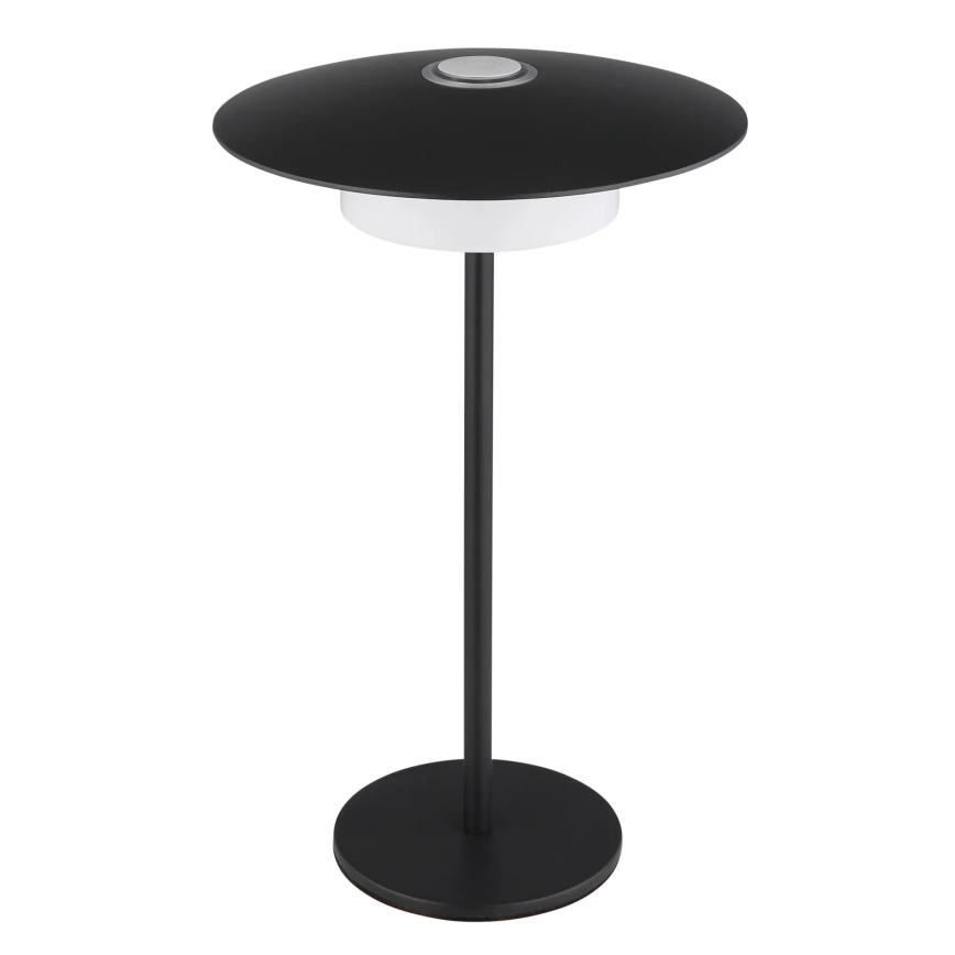 Globo - LED Väli laetav puutetundlik laualamp LED/3W/3,7V 1800/2700/3000K IP44 1800 mAh must