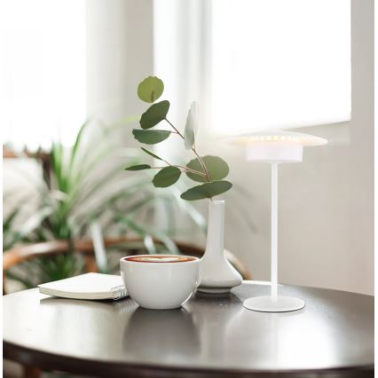 Globo - LED Väli laetav puutetundlik laualamp LED/3W/3,7V 1800/2700/3000K IP44 1800 mAh valge