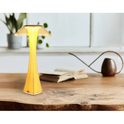 Globo - LED Hämardatav laetav laualamp LED/2,5W/3,7V 1200mAh 2700K/4500K/6500K kuldne