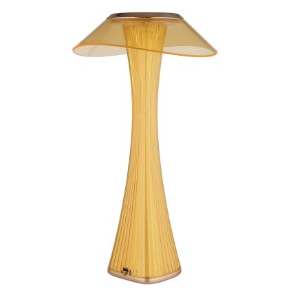 Globo - LED Hämardatav laetav laualamp LED/2,5W/3,7V 1200mAh 2700K/4500K/6500K kuldne