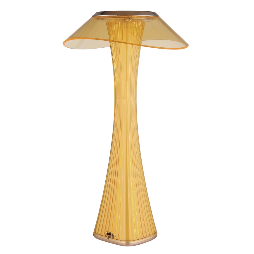 Globo - LED Hämardatav laetav laualamp LED/2,5W/3,7V 1200mAh 2700K/4500K/6500K kuldne