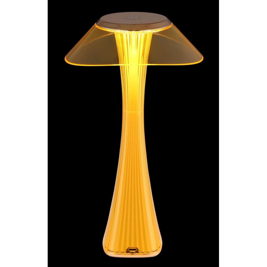 Globo - LED Hämardatav laetav laualamp LED/2,5W/3,7V 1200mAh 2700K/4500K/6500K kuldne