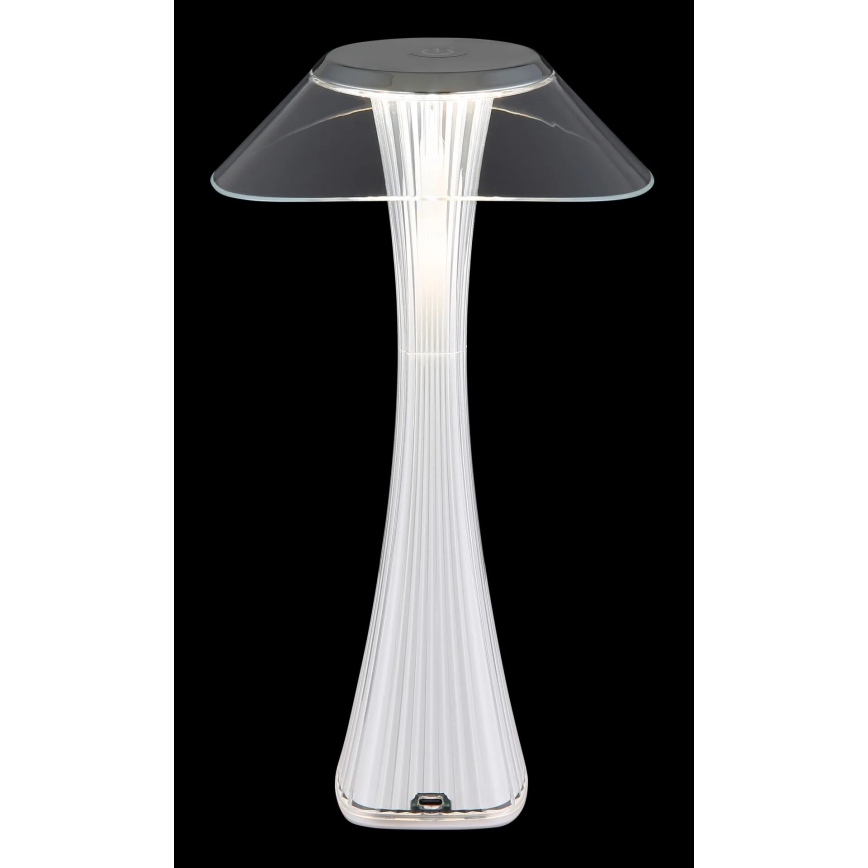 Globo - LED Hämardatav laetav laualamp LED/2,5W/3,7V 1200mAh 2700K/4500K/6500K valge