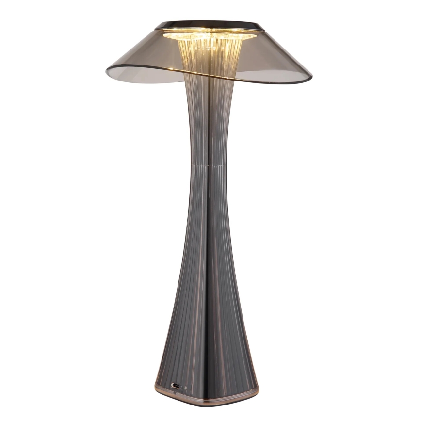 Globo - LED Hämardatav laetav laualamp LED/2,5W/3,7V 1200mAh 2700K/4500K/6500K must