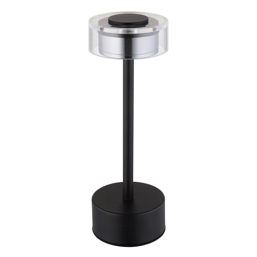 Globo - LED Hämardatav laetav puutetundlik laualamp LED/2,5W/3,7V 2700/4000/6500K 1800mAh must