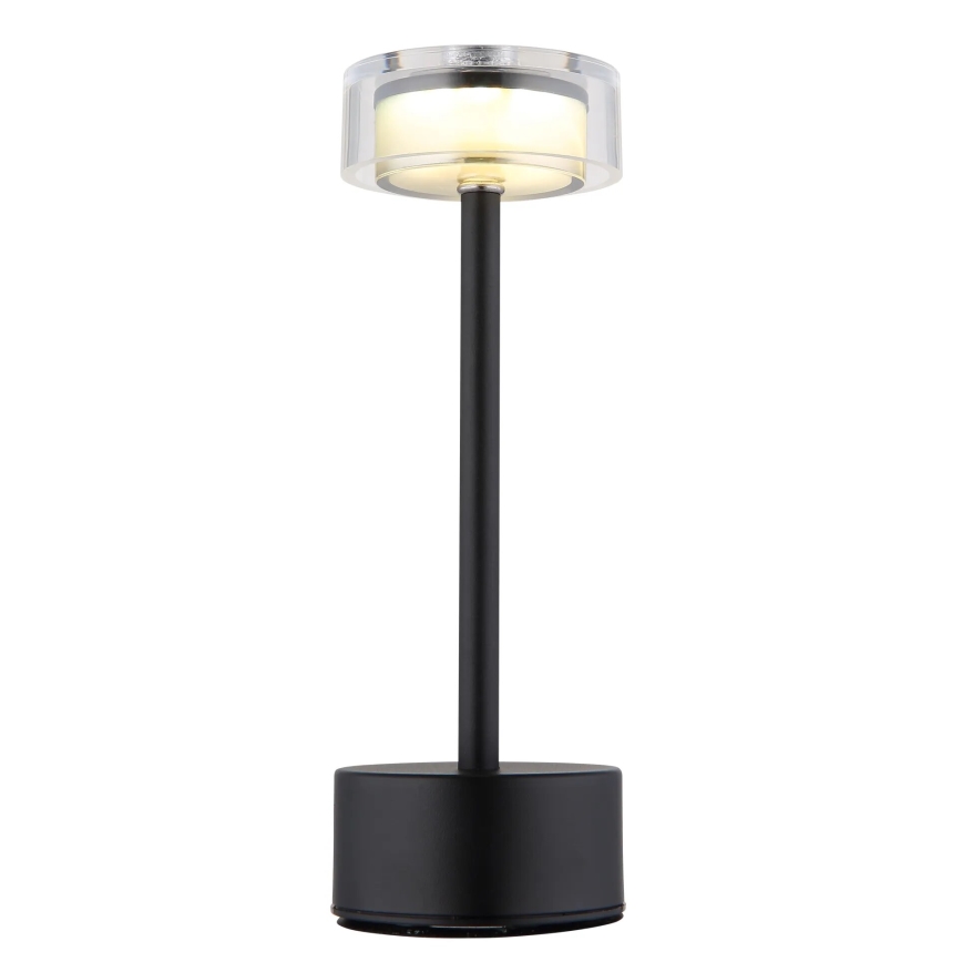 Globo - LED Hämardatav laetav puutetundlik laualamp LED/2,5W/3,7V 2700/4000/6500K 1800mAh must
