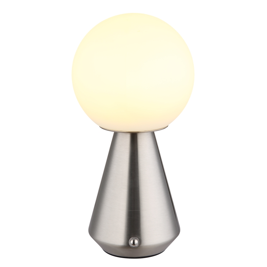Globo - LED reguleeritav puutetundlik välistingimustes lauavalgusti LED/1,5W/5V 3000/4500/6500K 1800 mAh IP41 mattkroom