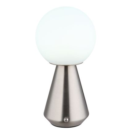 Globo - LED reguleeritav puutetundlik välistingimustes lauavalgusti LED/1,5W/5V 3000/4500/6500K 1800 mAh IP41 mattkroom