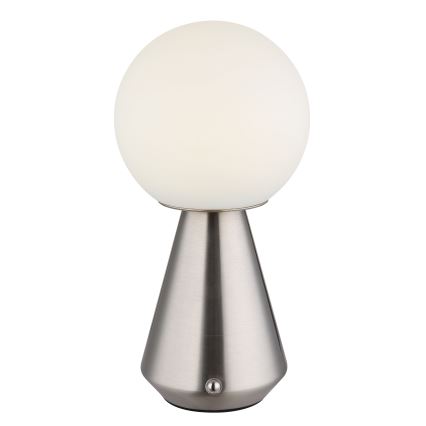 Globo - LED reguleeritav puutetundlik välistingimustes lauavalgusti LED/1,5W/5V 3000/4500/6500K 1800 mAh IP41 mattkroom