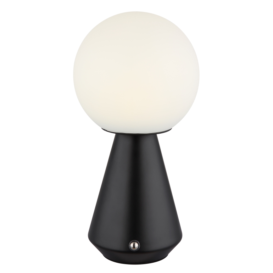 Globo - LED reguleeritav puutetundlik välistingimustes kasutatav lauavalgusti LED/1,5W/5V 3000/4500/6500K 1800 mAh IP41 must
