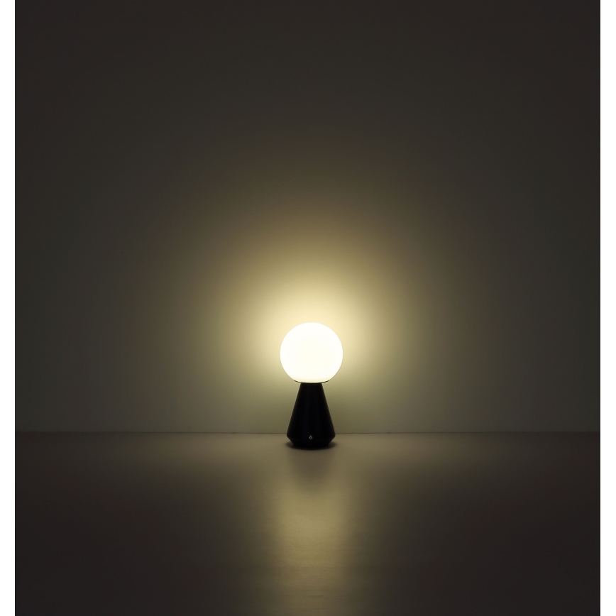 Globo - LED Hämardatav puutetundlik väli laualamp LED/1,5W/5V 3000/4500/6500K 1800 mAh IP41 valge