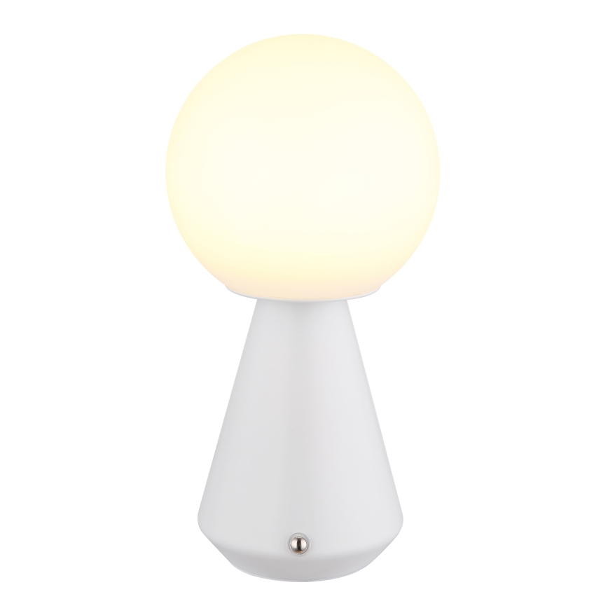 Globo - LED Hämardatav puutetundlik väli laualamp LED/1,5W/5V 3000/4500/6500K 1800 mAh IP41 valge
