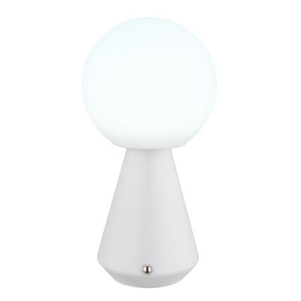 Globo - LED Hämardatav puutetundlik väli laualamp LED/1,5W/5V 3000/4500/6500K 1800 mAh IP41 valge