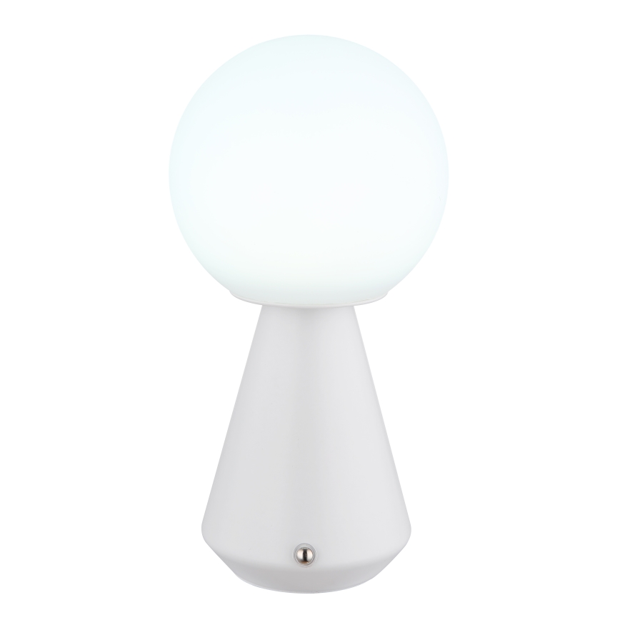 Globo - LED Hämardatav puutetundlik väli laualamp LED/1,5W/5V 3000/4500/6500K 1800 mAh IP41 valge