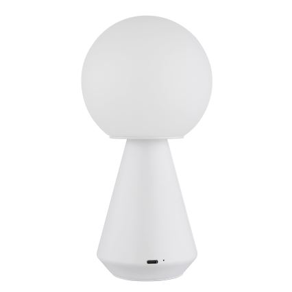 Globo - LED Hämardatav puutetundlik väli laualamp LED/1,5W/5V 3000/4500/6500K 1800 mAh IP41 valge