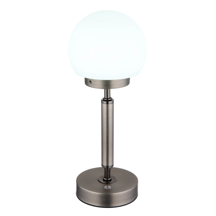 Globo - LED Hämardatav laetav puutetundlik laualamp LED/2,5W/5V 1800mAh 2700/4000/6500K antratsiit