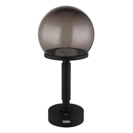Globo - LED Hämardatav laetav puutetundlik laualamp LED/2,5W/5V 1800mAh 2700/4000/6500K must