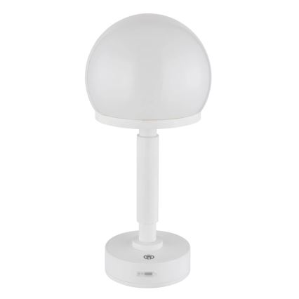 Globo - LED Hämardatav laetav puutetundlik laualamp LED/2,5W/5V 1800mAh 2800K valge