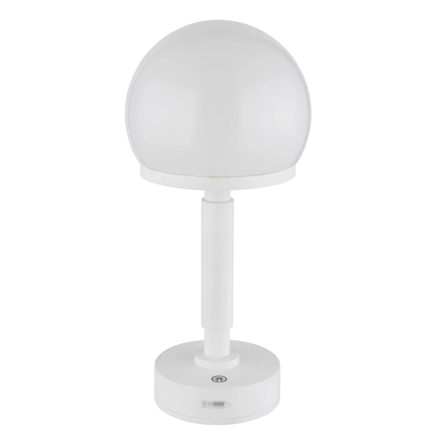 Globo - LED Hämardatav laetav puutetundlik laualamp LED/2,5W/5V 1800mAh 2800K valge