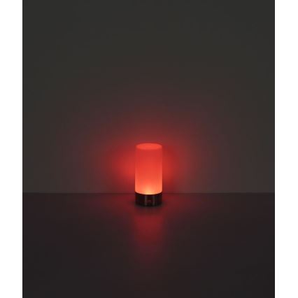 Globo - LED RGBW Hämardatav puutetundlik väli laualamp LED/1,8W/5V 1500 mAh must
