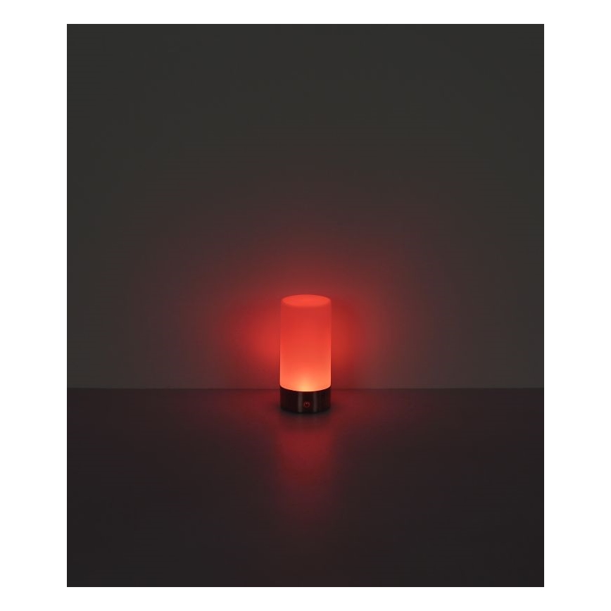 Globo - LED RGBW Hämardatav puutetundlik väli laualamp LED/1,8W/5V 1500 mAh must