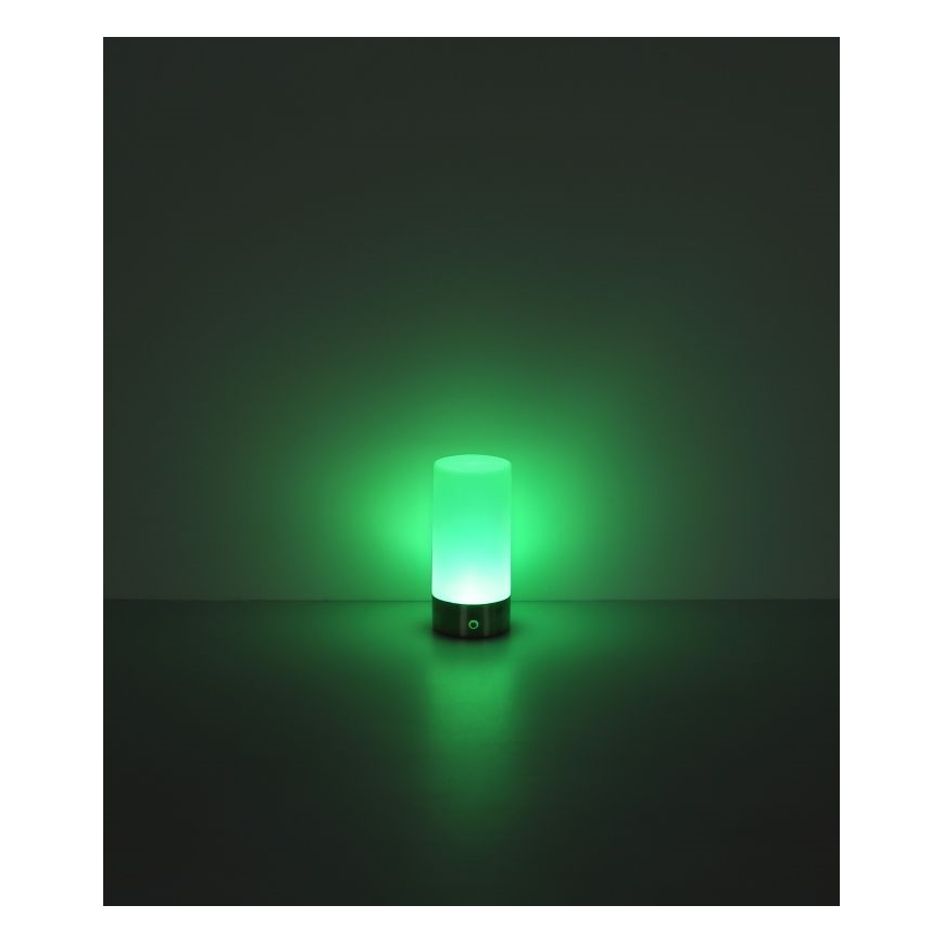Globo - LED RGBW Hämardatav puutetundlik väli laualamp LED/1,8W/5V 1500 mAh must