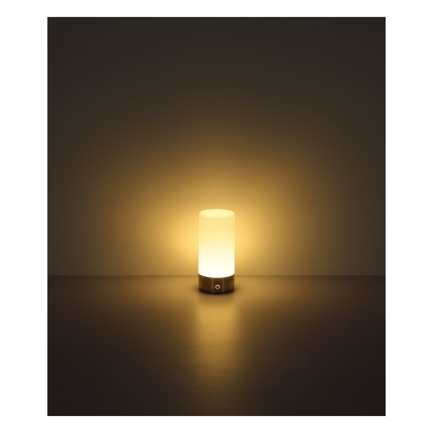 Globo - LED RGBW Hämardatav puutetundlik väli laualamp LED/1,8W/5V 1500 mAh must