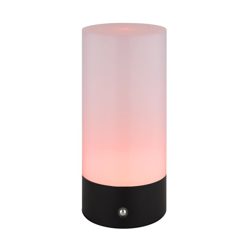 Globo - LED RGBW Hämardatav puutetundlik väli laualamp LED/1,8W/5V 1500 mAh must