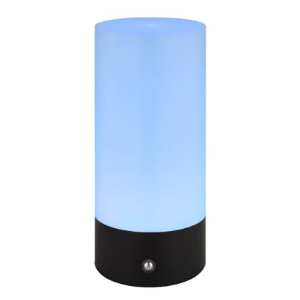 Globo - LED RGBW Hämardatav puutetundlik väli laualamp LED/1,8W/5V 1500 mAh must