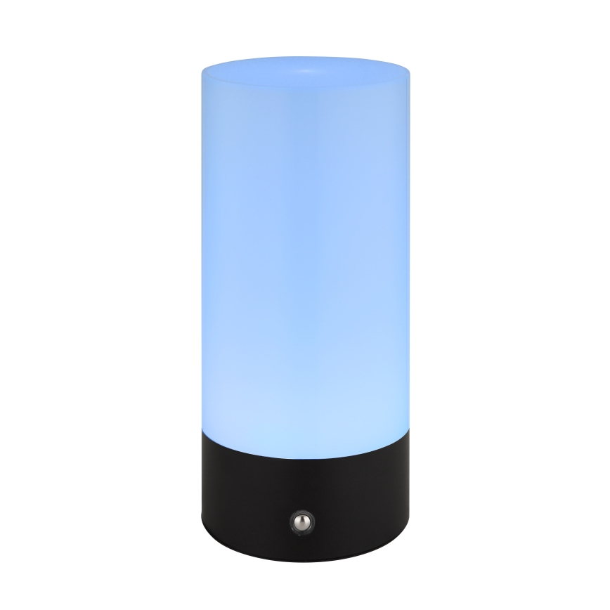 Globo - LED RGBW Hämardatav puutetundlik väli laualamp LED/1,8W/5V 1500 mAh must