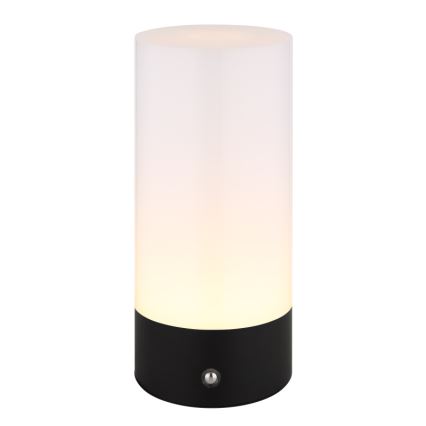 Globo - LED RGBW reguleeritav puutetundlik välistingimustes kasutatav lauavalgusti LED/1,8W/5V 1500 mAh must