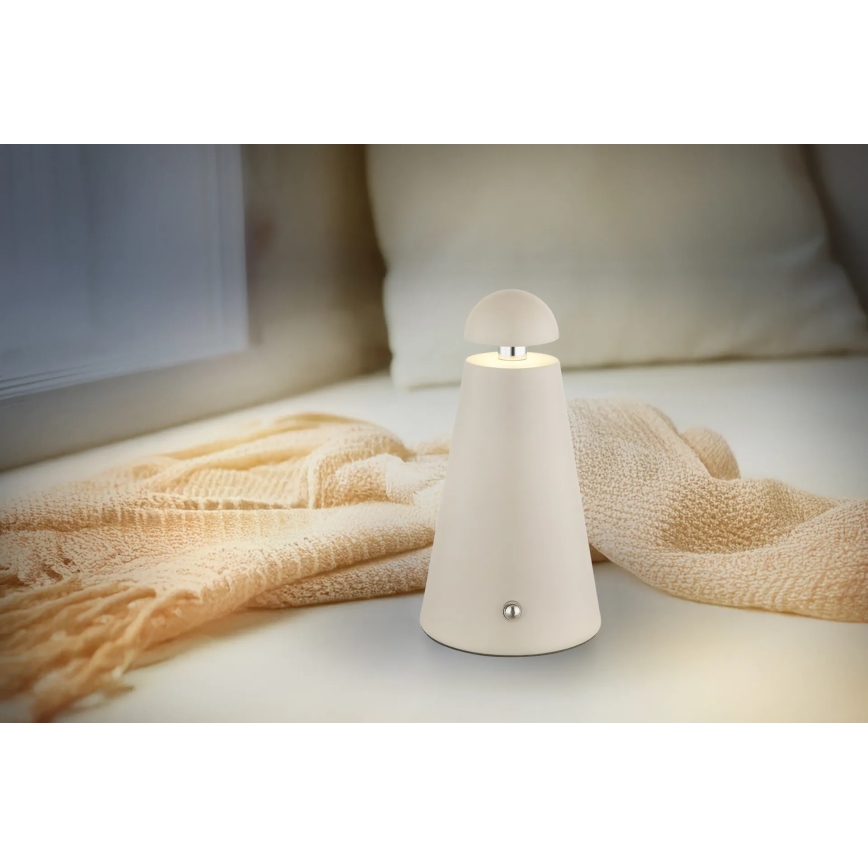 Globo - hämardatav puutetundlik laetav laualamp LED/1,2W/5V 1200 mAh 2700/4500/6000K