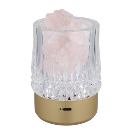 Globo - LED Hämardatav puutetundlik laualamp LED/1W/5V 3000K 1200 mAh kuldne