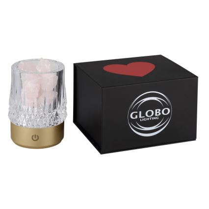 Globo - LED Hämardatav puutetundlik laualamp LED/1W/5V 3000K 1200 mAh kuldne