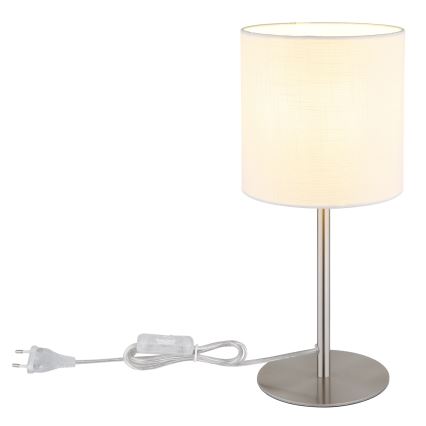 Globo - Laualamp 1xE27/40W/230V valge
