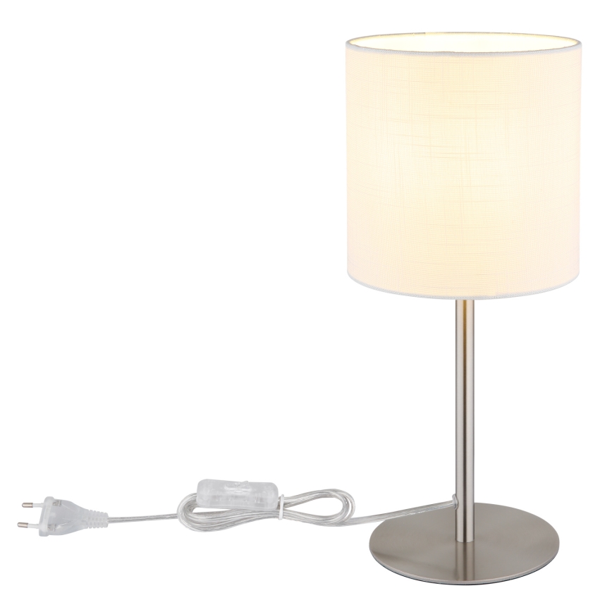 Globo - Laualamp 1xE27/40W/230V valge
