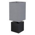 Globo 21628ALU - Laualamp VALENTINO 1xE27/7W/230V must/antratsiit