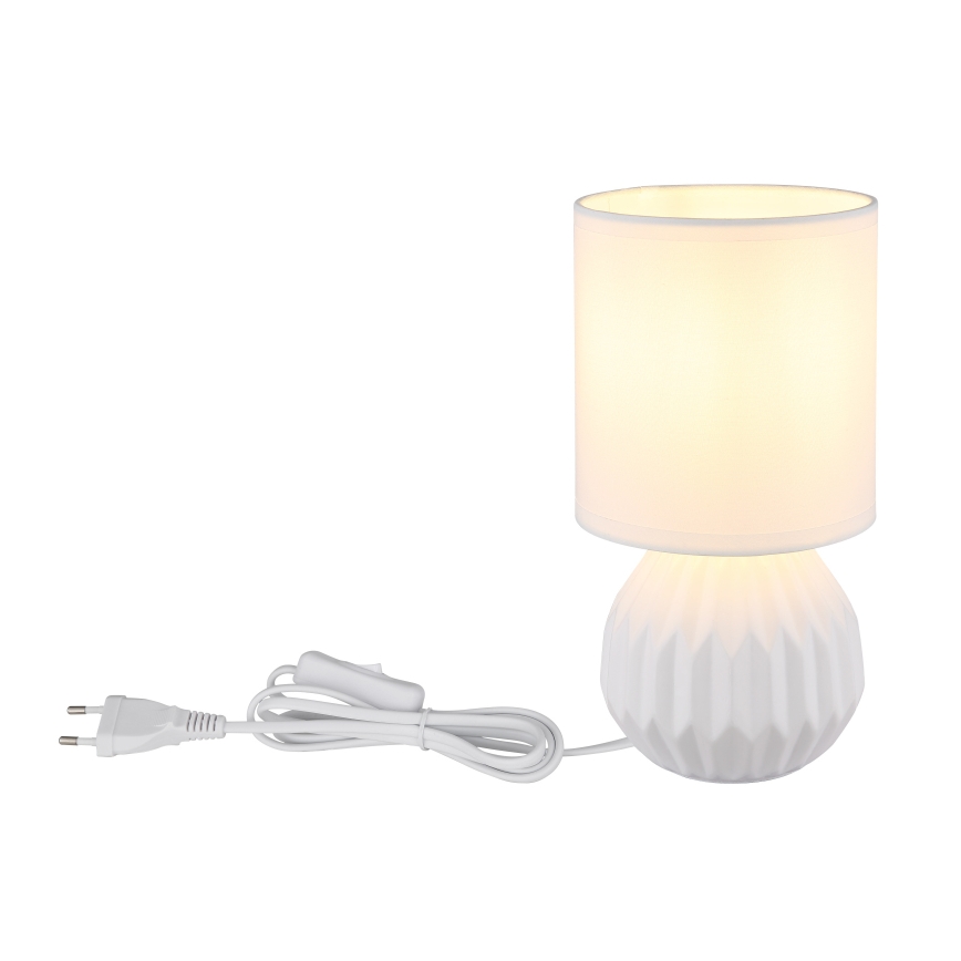 Globo - Laualamp 1xE14/40W/230V valge