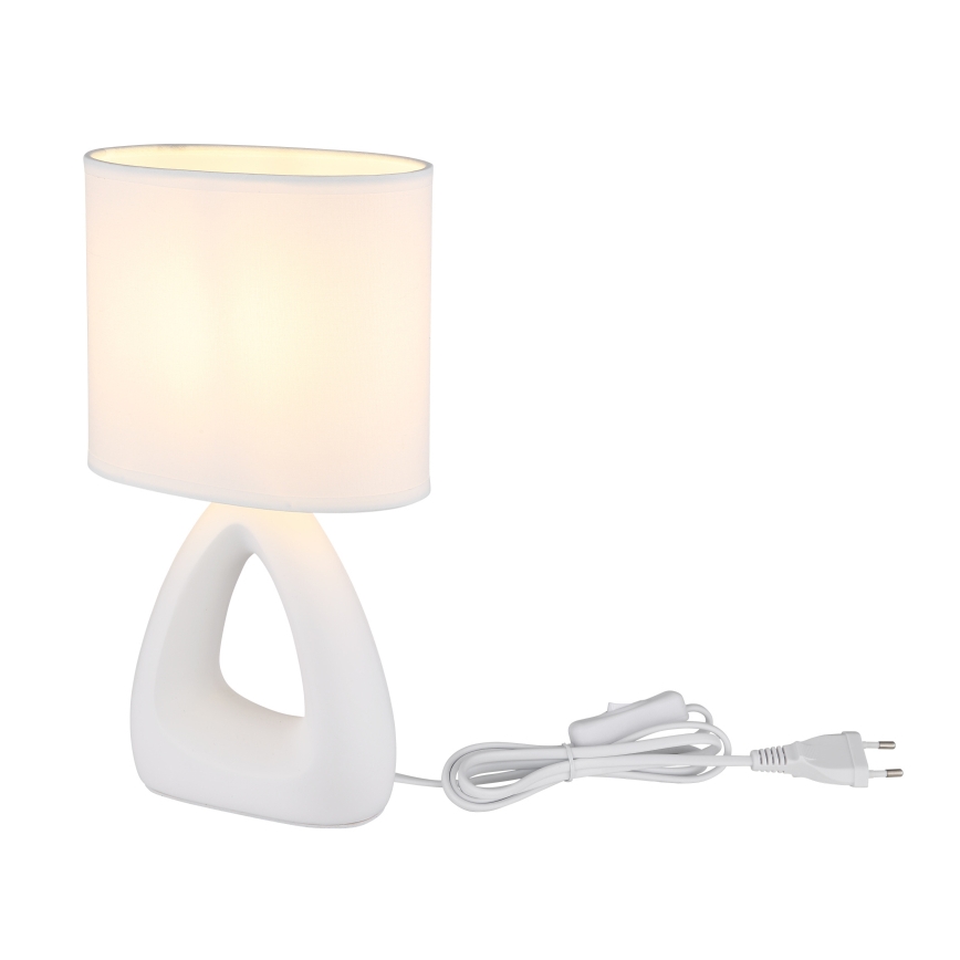Globo - Laualamp 1xE14/40W/230V valge