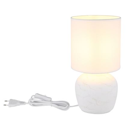 Globo - Laualamp 1xE14/40W/230V valge