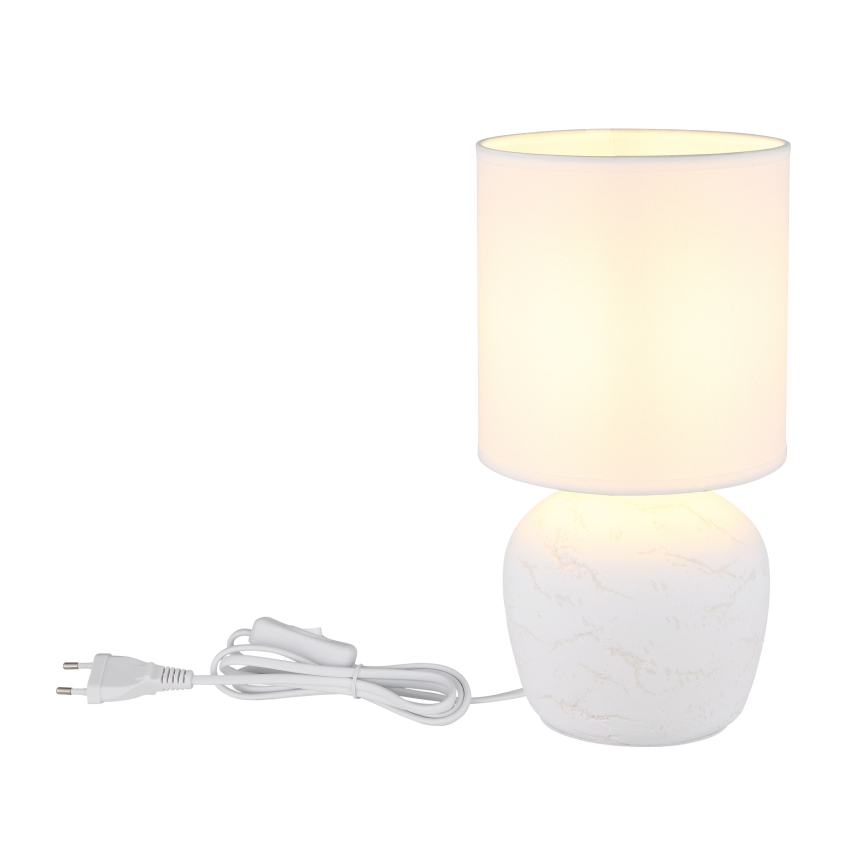 Globo - Laualamp 1xE14/40W/230V valge
